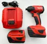 Hilti SiD 4-A22 - Безчетков акумулаторен импакт драйв 2x22V 5.2Ah като нов!, снимка 1
