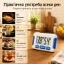 Електронен дигитален кухненски таймер за готвене кухня с дисплей, снимка 3