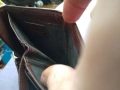 Портмоне естествена кожа ново 158х98мм, снимка 9