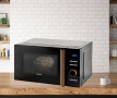 Микровълнова фурна 20L,черна, дигитална., снимка 6