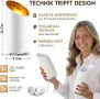 Нов LED прожектор за насочено осветление нагоре (комплект от 2 броя), бял, 6 W, подова лампа, снимка 5