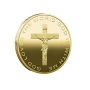 Монета - Бог обича света , Бог е с мен - Gold, снимка 2