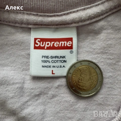 Supreme Classic Logo tee , снимка 3 - Тениски - 53952783