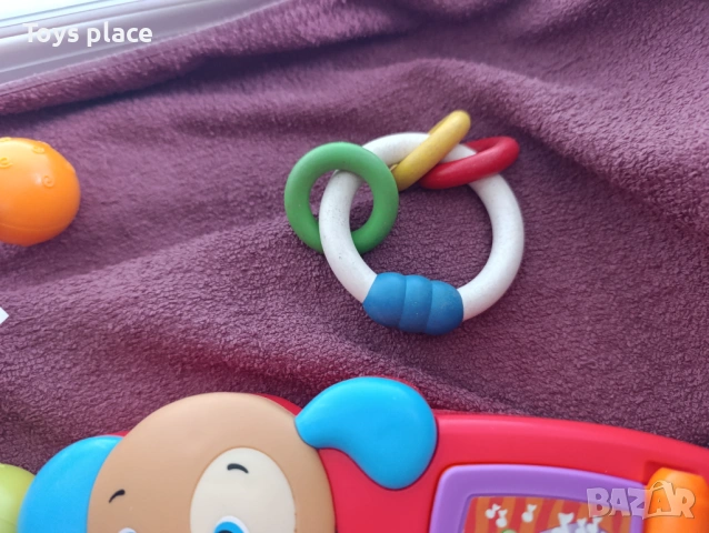 Бебешки играчки, музикални играчки Fisher price буквар, пиано, снимка 9 - Музикални играчки - 54798296