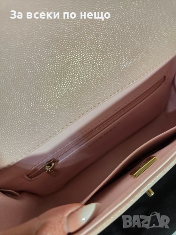 Chanel Preppy Coco Baby Pink Дамска Чанта От Естествена Телешка Кожа Код Brand Luxury Fashion30, снимка 10 - Чанти - 54960997