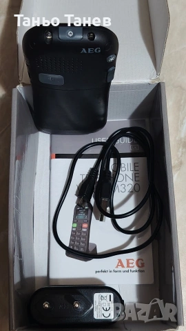 Мобилен телефон (Voxtel M320 AEG) , снимка 2 - Телефони с две сим карти - 55073171