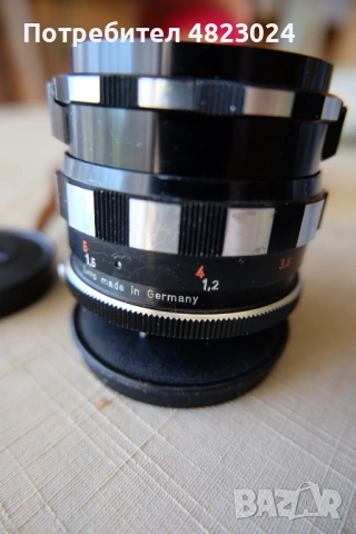 A.Schacht Ulm Travenar R 90mm f2.8 Lens. M42 Mount , снимка 4 - Обективи и филтри - 54552836