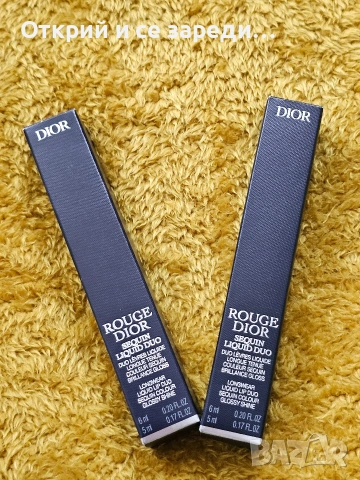 Гланцове и хайлайтър Dior, снимка 5 - Декоративна козметика - 54769478