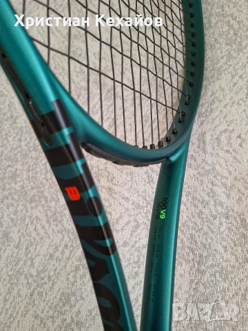 Wilson Blade V9 100 - 300гр - грип 3, снимка 4 - Тенис - 54571650