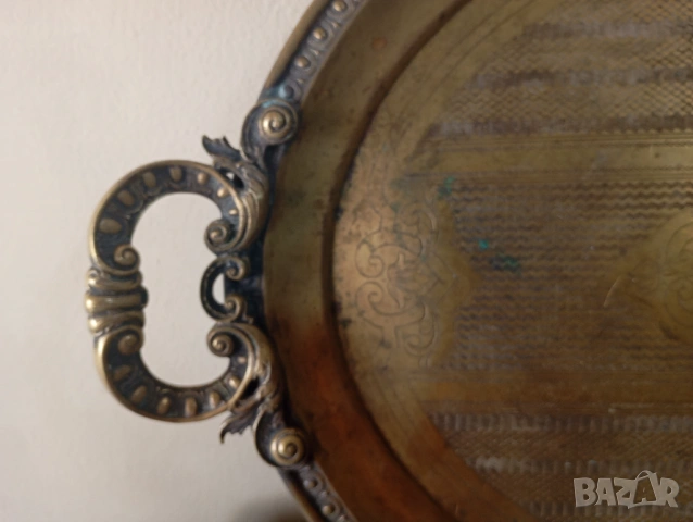 Викторианска табла,поднос, снимка 2 - Антикварни и старинни предмети - 54125542