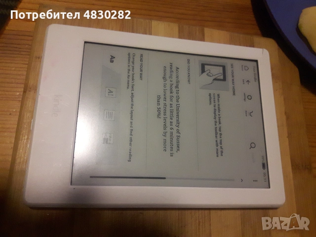 Електронен четец reader Amazon Kindle 8th Generation (2016) SY69JL 6.0000 Wi-Fi E-reader, снимка 6 - Електронни четци - 54978536