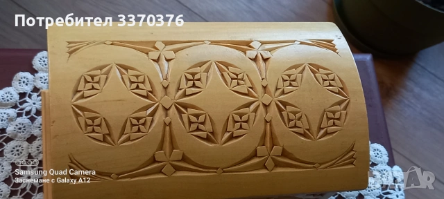 Дървена кутия за бижута-ръчна изработка, снимка 3 - Антикварни и старинни предмети - 54590068
