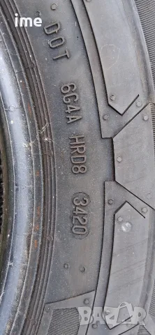 2бр. зимни бусови гуми 215/60R16C 8PR 103/101. Continental VanContact. DOT 3420. 5.5мм дълбочина..., снимка 6 - Гуми и джанти - 55318052