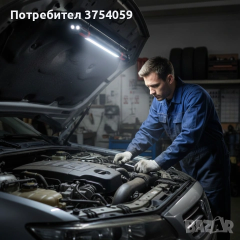 Работна лампа CB-8905 - мултифункционална LED лампа с магнитна основа, снимка 2 - Други - 55183918