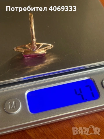 Красив Руски  пръстен 4.7 гр 14 к, снимка 5 - Пръстени - 54175514