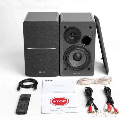 Тонколони Edifier R1280DBs Bluetooth 42W 2.0, снимка 2 - Тонколони - 54964649