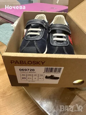 Бебешки боси обувки Pablosky №23, снимка 8 - Бебешки обувки - 55392877