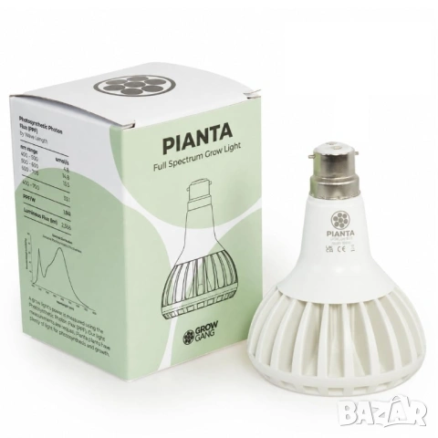 LED лампа за отглеждане на растения – 18W E27, снимка 2 - Лед осветление - 54742176
