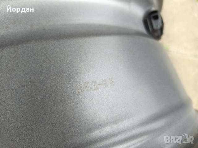 ОРИГИНАЛНИ джанти 17 ' цола 5x112 MERCEDES C KLASSE W205 / МЕРЦЕДЕС 7J ET48,5, снимка 13 - Гуми и джанти - 54783388