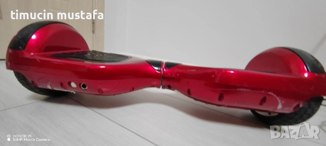 Червен Hoverboard 6.5" LED + Bluetooth тонколона, снимка 8 - Скейтборд, ховърборд, уейвборд - 55253575