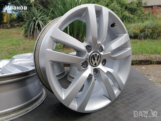 оригинални джанти 16" 5х112 VW Tiguan , снимка 2 - Гуми и джанти - 54948673