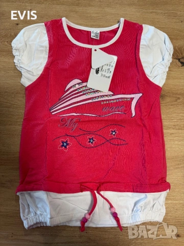 Детски блузи с къс ръкав – модерни и удобни, снимка 2 - Детски Блузи и туники - 54330772