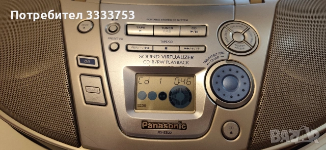 Panasonic RX-ES22, снимка 2 - Радиокасетофони, транзистори - 55219547