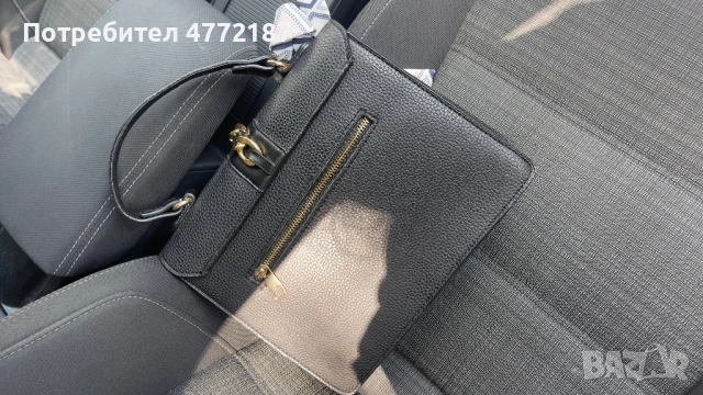 Черна чанта Gucci, снимка 4 - Чанти - 54492572