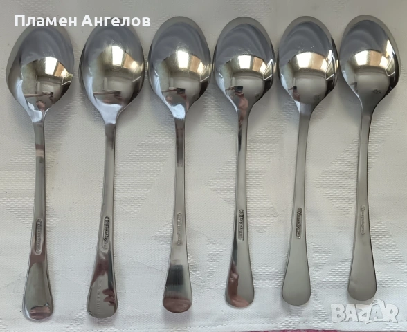 Комплект супени лъжици-Петко Денев Габрово , снимка 2 - Прибори за хранене, готвене и сервиране - 53600741