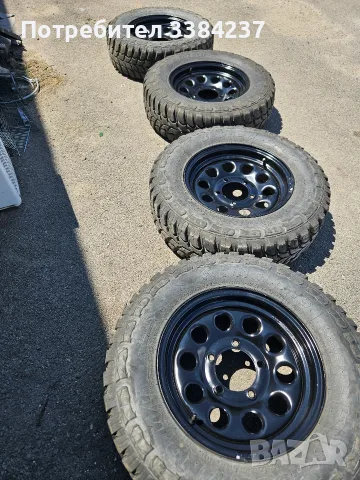Джанти с гуми 5*139.7