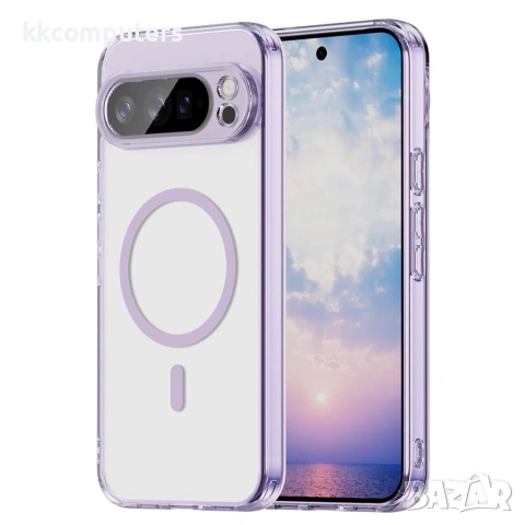 Google Pixel 10 Pro XL Калъф - Прозрачен, Магнитен, PC+TPU, 4 цвята, снимка 4 - Калъфи, кейсове - 55113980