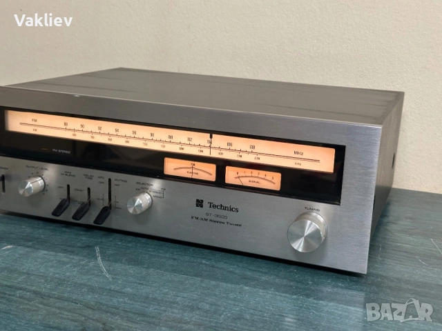 Technics ST-3500 – FM/AM стерео туниър, National, Япония – vintage класика, снимка 8 - Аудиосистеми - 54689262