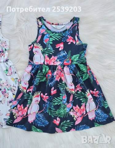 Детски рокли H&M 2-4 години , снимка 6 - Детски рокли и поли - 55105831