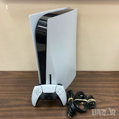 Playstation 5 disk edition плейстейшън 5 с четири игри