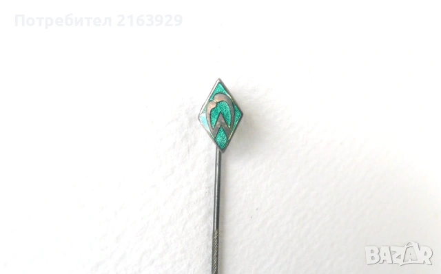 Стара футболна значка с емайл - Вердер Бремен