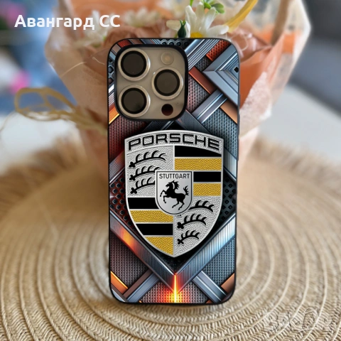 Силиконов Калъф за всички модели iPhone с лого Porsche, снимка 5 - Калъфи, кейсове - 54611107