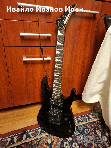 Jackson JS1X Dinky - черна