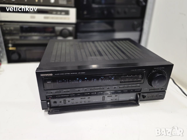 🚀🔥🇯🇵 ЯПОНСКО СТЕРЕО ЧУДОВИЩЕ! Продавам Ресийвър Kenwood KR-V8020 – 11.5 кг Чист Мускул! 🔥🇯🇵🚀, снимка 7 - Ресийвъри, усилватели, смесителни пултове - 55006207