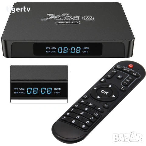Смарт ТВ Бокс X96Q PRO 4K Android TV Box – Направи телевизора си Смарт!