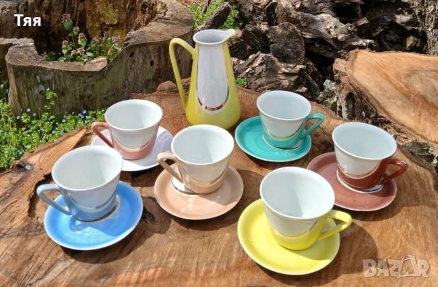 Танцуващ разноцветен сервиз на СИП 