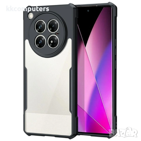Прозрачен Калъф за Infinix Zero 40 5G XUNDD TPU + Acrylic с Протектор