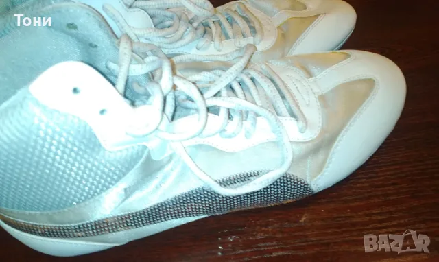 PUMA Оригинал Дамски Кожени Маратонки Запазени 39 , снимка 3 - Маратонки - 55495967