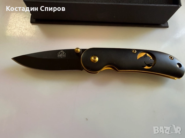 Джобен сгъваем нож Puma TEC, модел 302409, снимка 6 - Ножове - 55232329