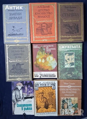 Лот Хубави Стари Книги 36 Броя, снимка 5 - Колекции - 54996045