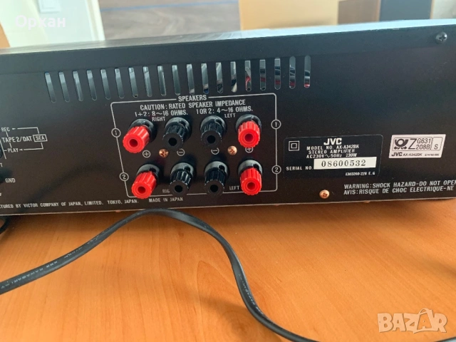 Продавам Hi-Fi система JVC – Като нова (Made in Japan), снимка 5 - Аудиосистеми - 54544129