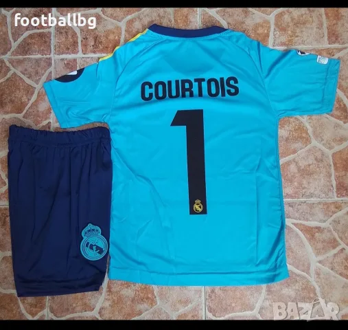 COURTOIS 1🩷💙⚽️ детско юношески футболни вратарски екипи REAL MADRID , снимка 4 - Футбол - 30506999