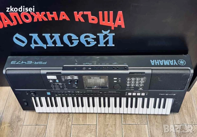 Синтезатор YAMAHA PSR-E473, снимка 2 - Синтезатори - 55189381