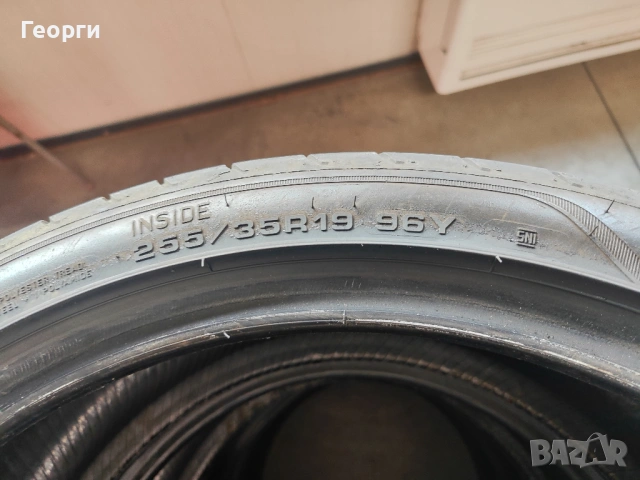2бр. летни гуми 255/35/19 Goodyear, снимка 4 - Гуми и джанти - 54401152
