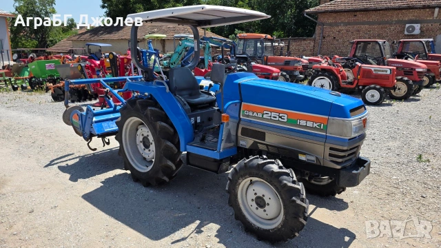 Японски трактор Iseki TG253F GEAS с фреза, 4х4, 25 кс., АграБГ Джолев, снимка 5 - Селскостопанска техника - 55088496