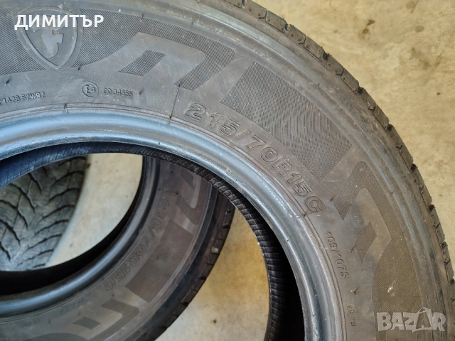 2бр.летни гуми FIRESTONE 215 70 15C DOT19 цена за брой, снимка 5 - Гуми и джанти - 54073517